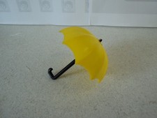 PLAYMOBIL vintage city voyageurs cirque parapluie jaune set 3402 de 1976 / 3553
