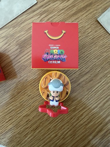 Figurine mario galaxy toad - mario,
