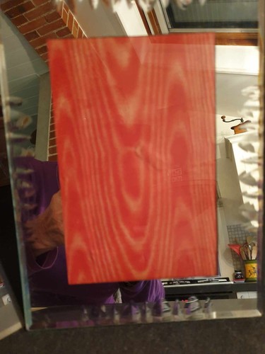 Cadre ancien verre - verre, miroir