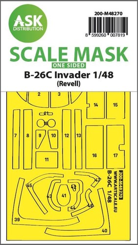 26c invader one sided - b-26c, one-sided
