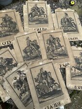 Lot De 10 Gravures  XVIIIe  -