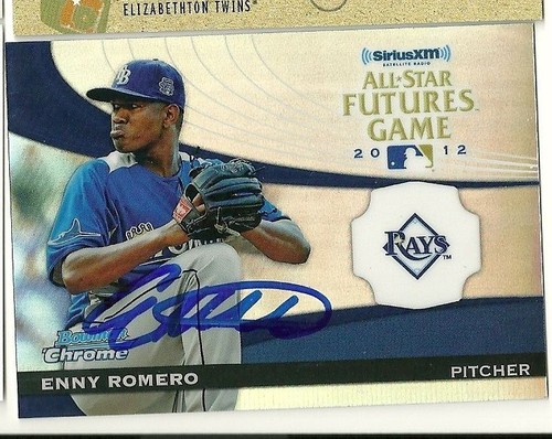 2012 bowman chrome enny - 2012, romero