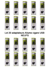 Lot revendeur destockage NEUF - 20 chargeurs voiture 2 USB Moxie