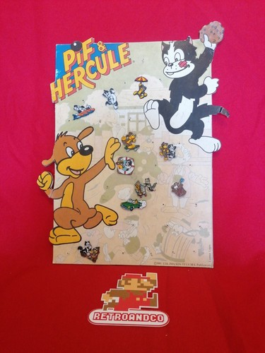 Présentoir pin pif et - bd,