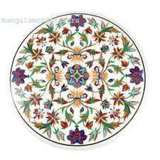 24 " Marbre Café Table Demi