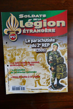 Fascicule LEGION ETRANGERE N°67 Le parachutiste de 2e REP 2005