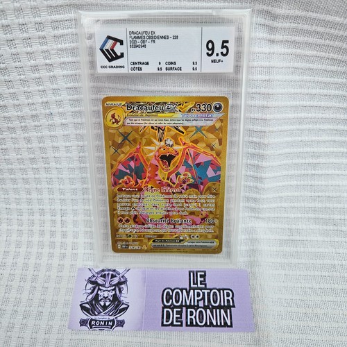 Carte pokémon dracaufeu - carte, ex