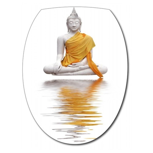 Sticker abattant bouddha - de,