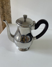 Cafetière Poignée Bois  étains du MANOIR Paris Collection Déco Café Déjeuner