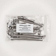 HONDA CB CL 350 1968-1973 Kit n°4 vis BTR inox support moteur CB350 CL350