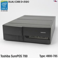Toshiba Surepos 700 Pos Ordinateur IBM 4900-785 Système Caisse 64GB SSD 4GB