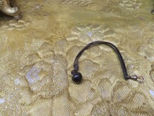 old pocket watch chain leather