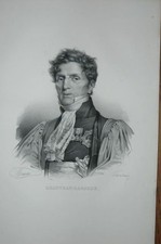 Portrait. Buste. Lithographie