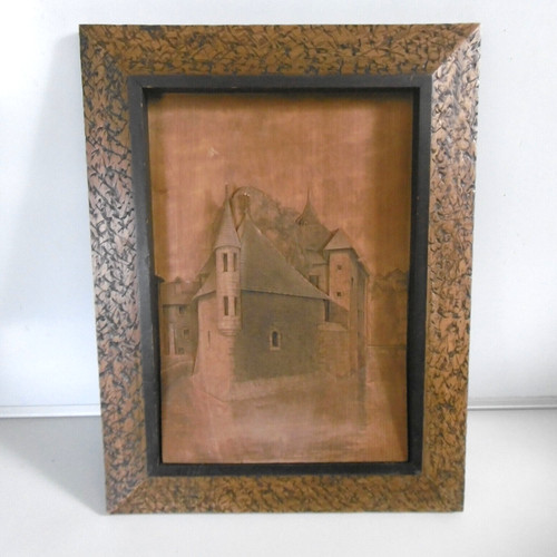 Tableau maison fortifiée - fortifiée, en