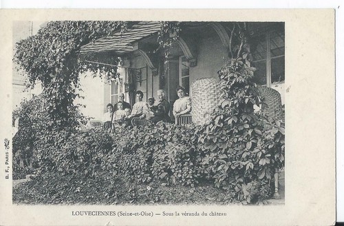 Cpa louveciennes sous - cpa,