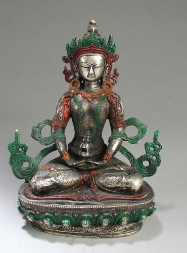 Chinese bronze bodhisattva - chinese,