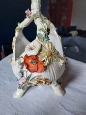 Magnifique Cache Pot En Barbotine