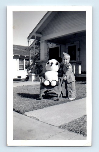 Old vintage photo solo - photo, boy