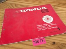 Générateur Honda parts list EM500 EX500 ED300 catalogue pièce détachée catalog