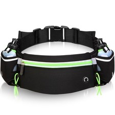 Ceinture Hydratation Running +2 Gourdes ✮Marque Francaise✮ Fluorescent Ceintu...
