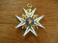 Rare repro Bijou ordre royal militaire de Saint-Louis modèle XVIIIe