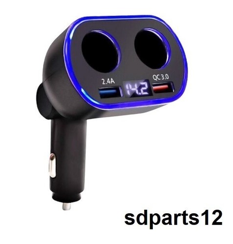 24v adaptateur prise allume - 12-24v,