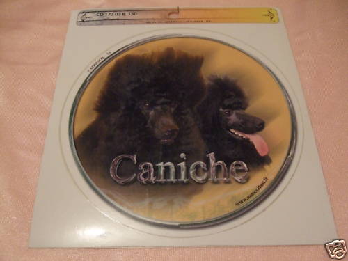 Autocollant motif chien - autocollant,