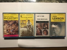 Cassettes Beatles Lennon et