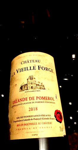 Superbe bouteille lalande - de,