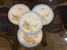 4 Assiettes à Dessert Faience