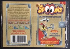 LUCKY LUKE Autocollants Les Spoonies série n°1 Panini 1999 Neuf sous cello