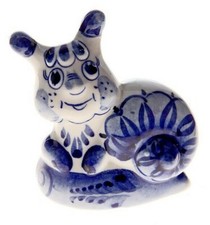 Escargot en porcelaine/