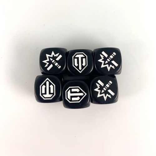World tanks dice - x6,