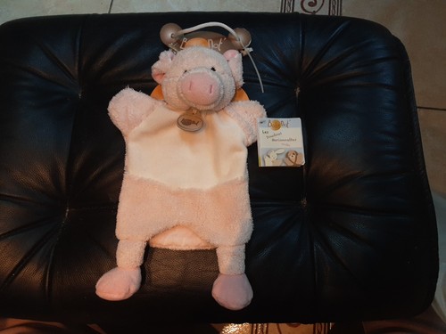 Doudou cochon rose les - rose, doudous
