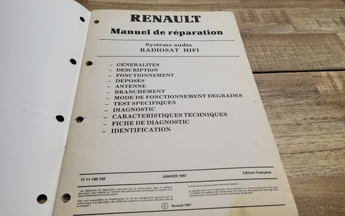 Revue technique manuel