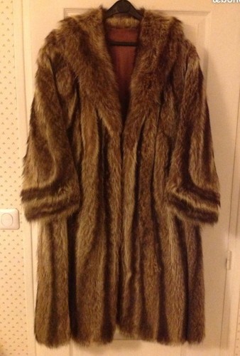 Magnifique manteau fourrure - de,