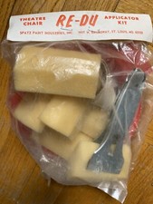 VINTAGE INDOOR MOVIE THEATRE PAINT KIT for CHAIRS Selling ONE KIT $100.00+$20.00