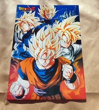 Dragon Ball Z affiche B2 (70X50cm)  Rare Cell Game artwork TEAM SSJ 