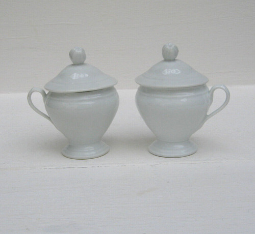 Ancien pot crème en - pot, à