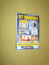 SPECIAL SET TRANSFERTS PANINI FOOT 2017-2018  CHAMPIONNAT DE FRANCE STICKERS