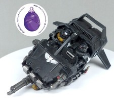 Warhammer 40k, Black Templar, Land Speeder, Assaut, Assault, Cannon, painted