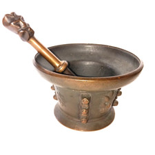 Ancien Mortier Apothicaire en