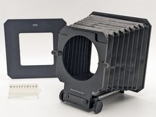 [N Mint Hasselblad 100-250 80 Lentille Pro Shade Soufflet Capuche W/ Masque De