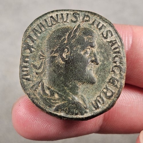 Maximinus thrax sestertius - maximinus,