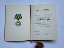 ancien certificat honorifique