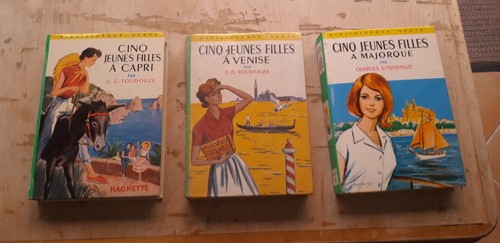 Lot cinq jeunes filles - lot, à