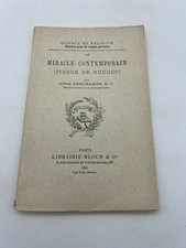 Un miracle contemporain - Alfred Deschamps - 1903