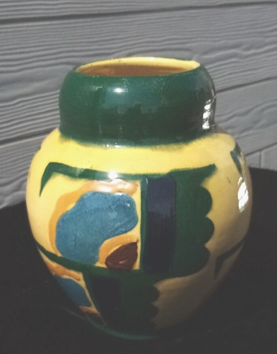 Vase art déco décor - vase,