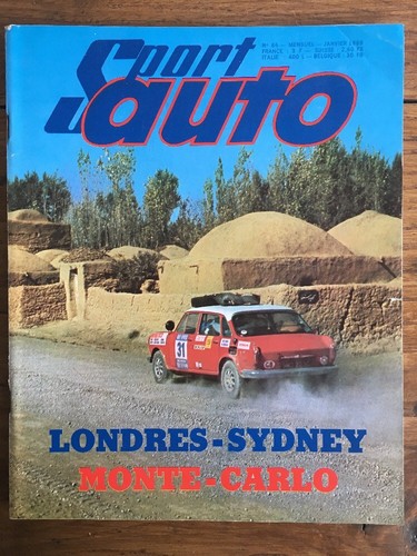 Sport auto janv 1969 - sport, de