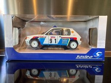 PEUGEOT 205 RALLYE TOUR DE CORSE 1989 LE BIHAN KERVARREC 1/18 SOLIDO